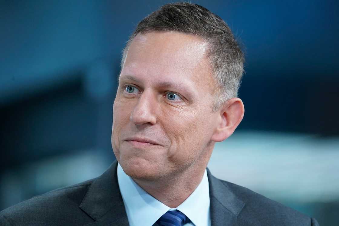 How old is Peter Thiel?