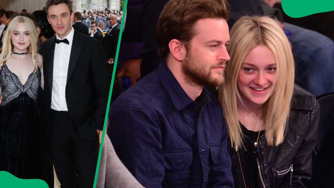 Dakota Fanning and Jamie Strachan