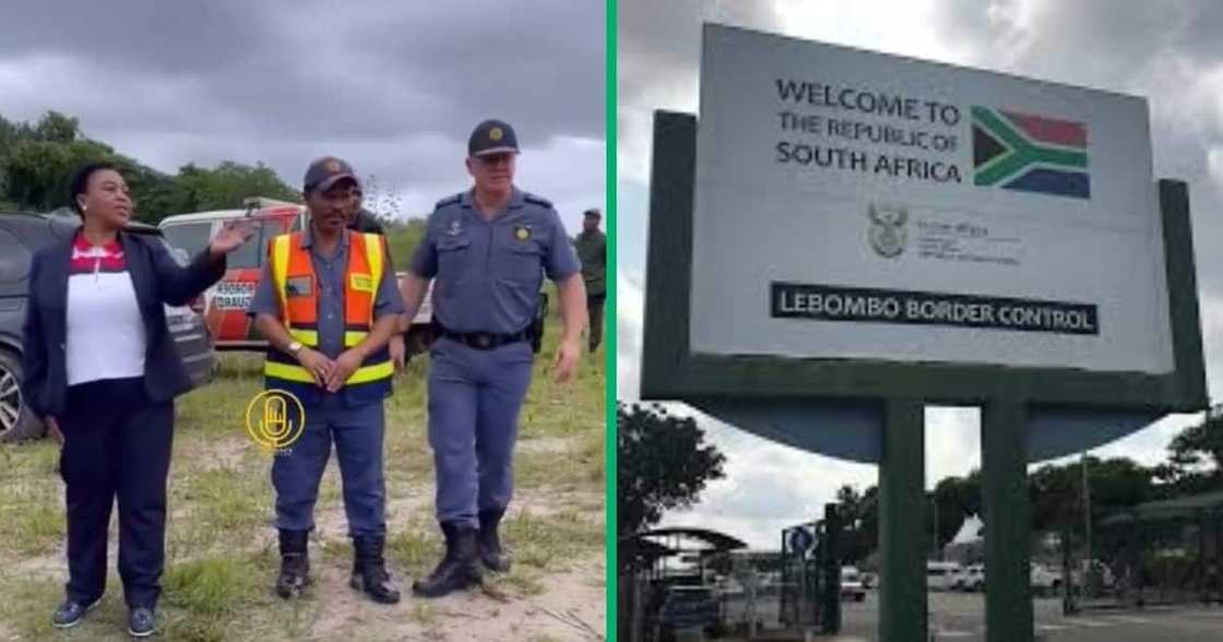 KZN premier at the border post