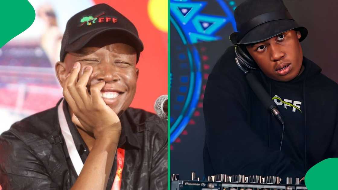 Julius Malema celebrated his son Ratanang passing his grade 12 Julius Malema celebrated his son Ratanang passing his grade 12