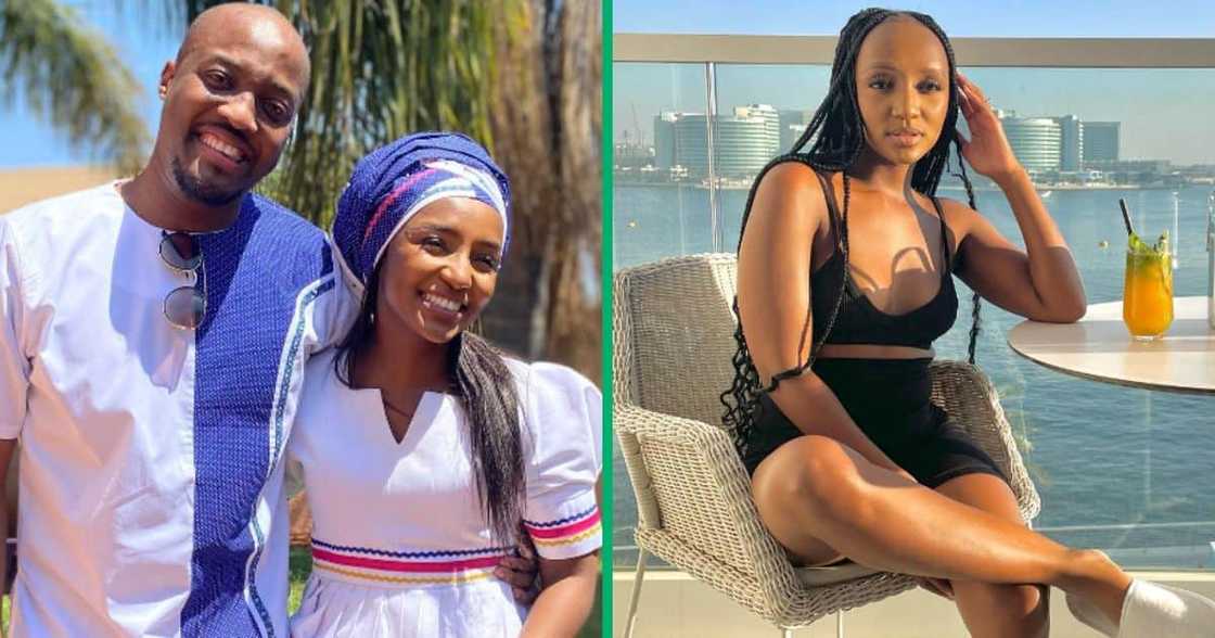 Nozi Langa is a proud new mommy.