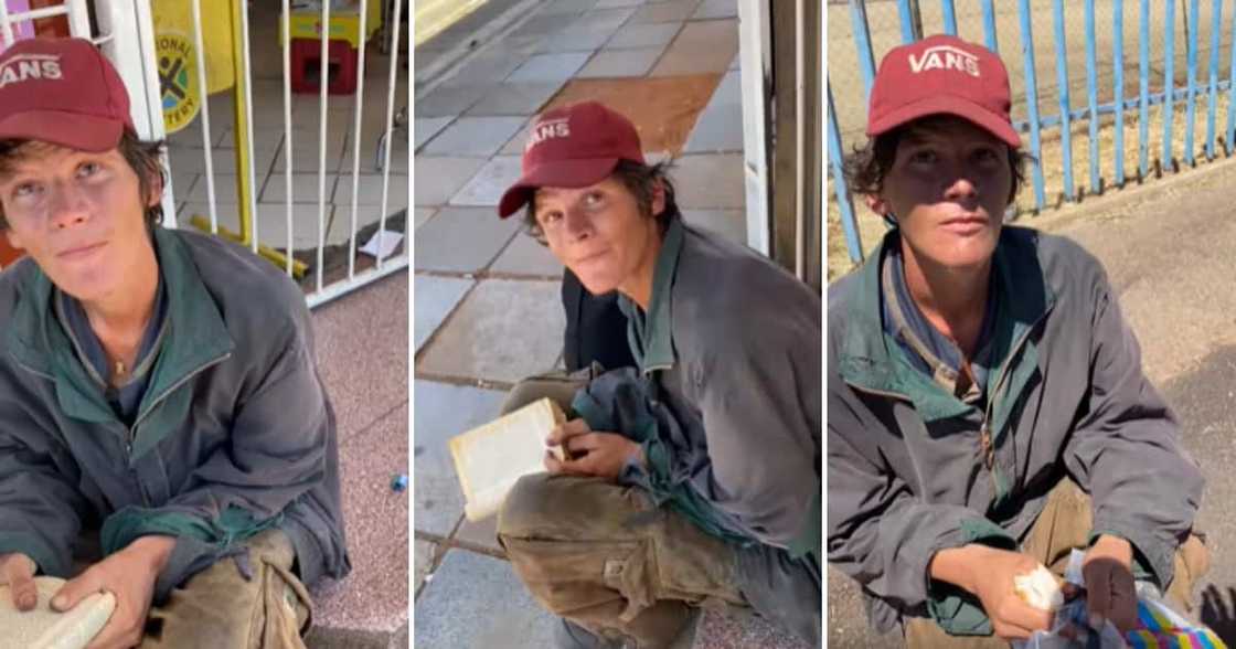 BI Phakathi, homeless man, social media BI Phakathi, homeless man, social media