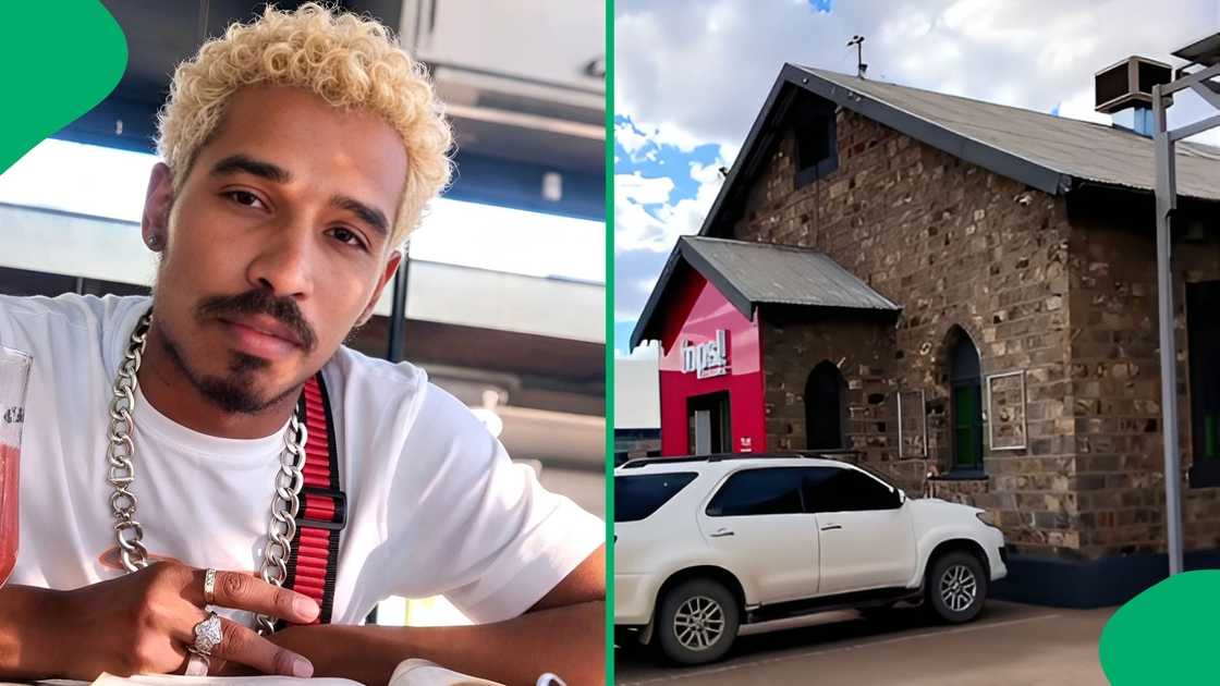 Some viewers said it was disrespectful to turn the building into a liquor store
