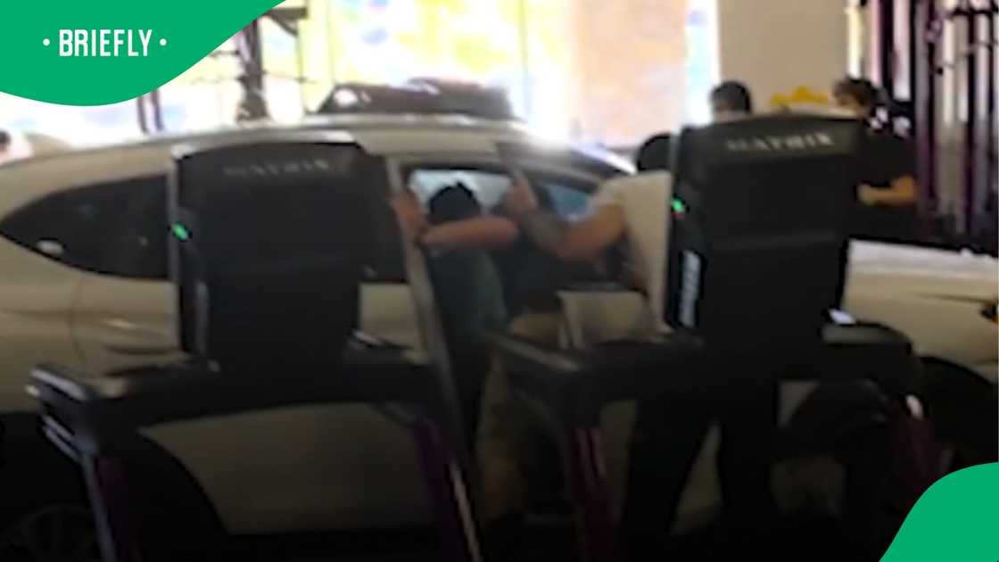 A driver crashed into a Planet Fitness gym in Lake Elsinore