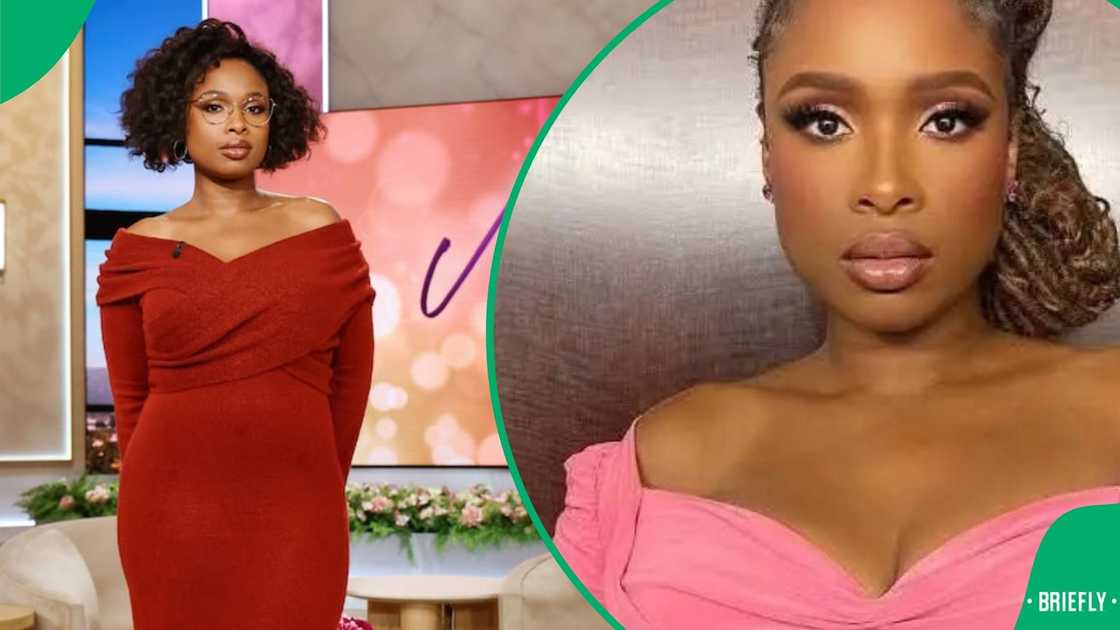 Actress Jennifer Hudson shows love to an 'Idols SA' star