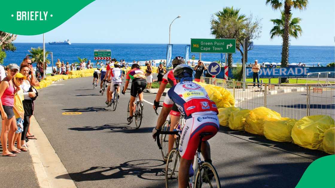 Cape Town Cycle Tour, Cape Town, South Africa. Cape Town Cycle Tour, Cape Town, South Africa.