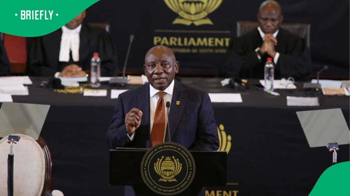 President Cyril Ramaphosa applauded the Government of National Unity's ministers