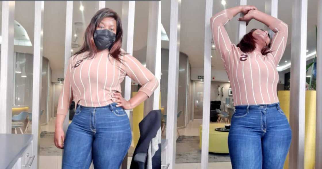 ‘Thick Bae’: Woman Shows Off Curves After Dropping a Few Sizes, Wows Mzansi ‘Thick Bae’: Woman Shows Off Curves After Dropping a Few Sizes, Wows Mzansi