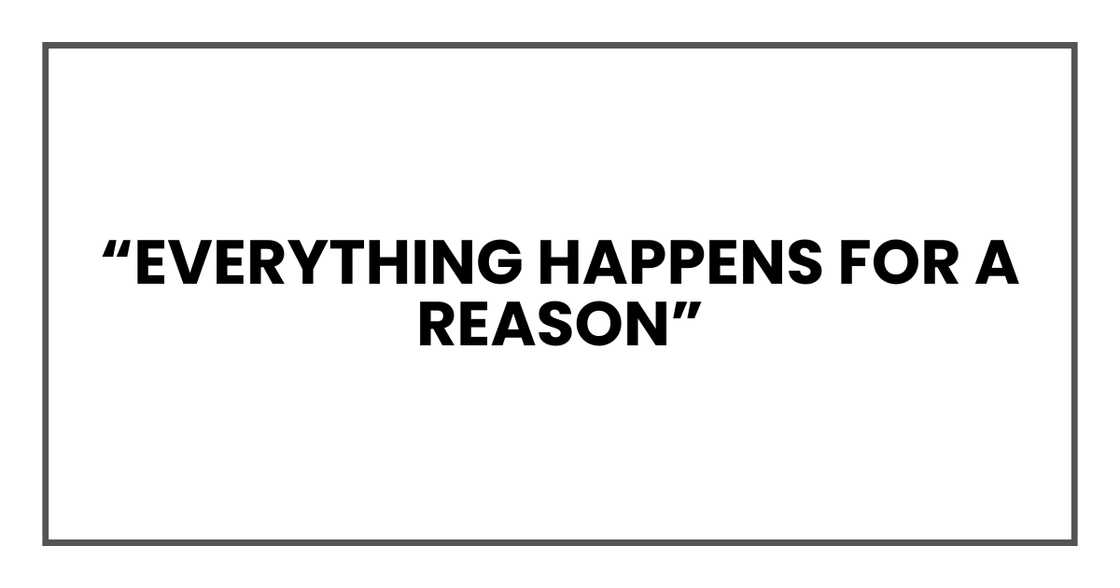 False comfort. False comfort.