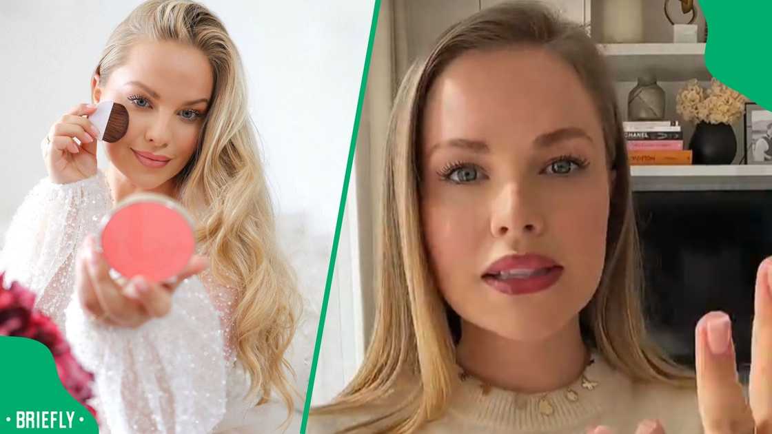 A woman showed off her new wheels. A woman showed off her new wheels.