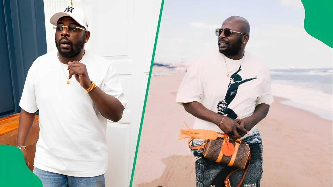 DJ Maphorisa was dressed by a local designer. DJ Maphorisa was dressed by a local designer.