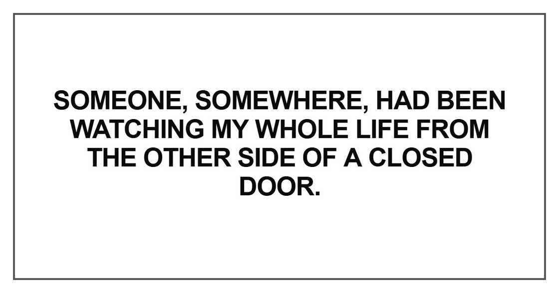 Someone, somewhere