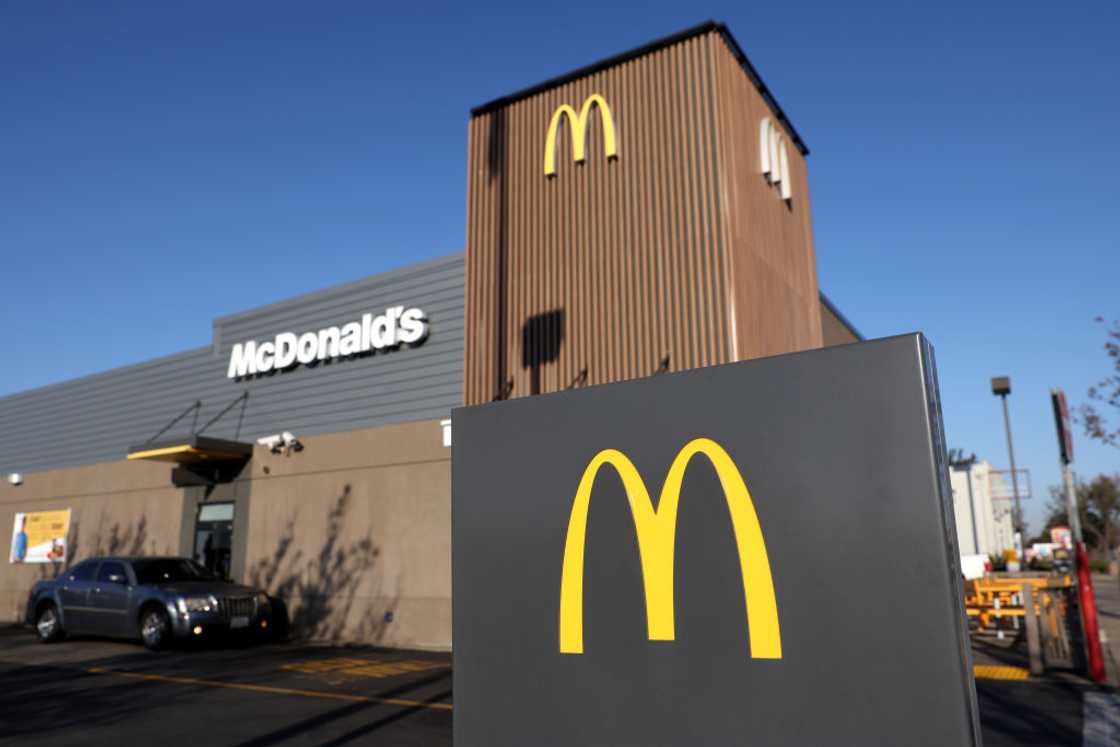 McDonald's restaurant in El Cerrito, California. McDonald's restaurant in El Cerrito, California.