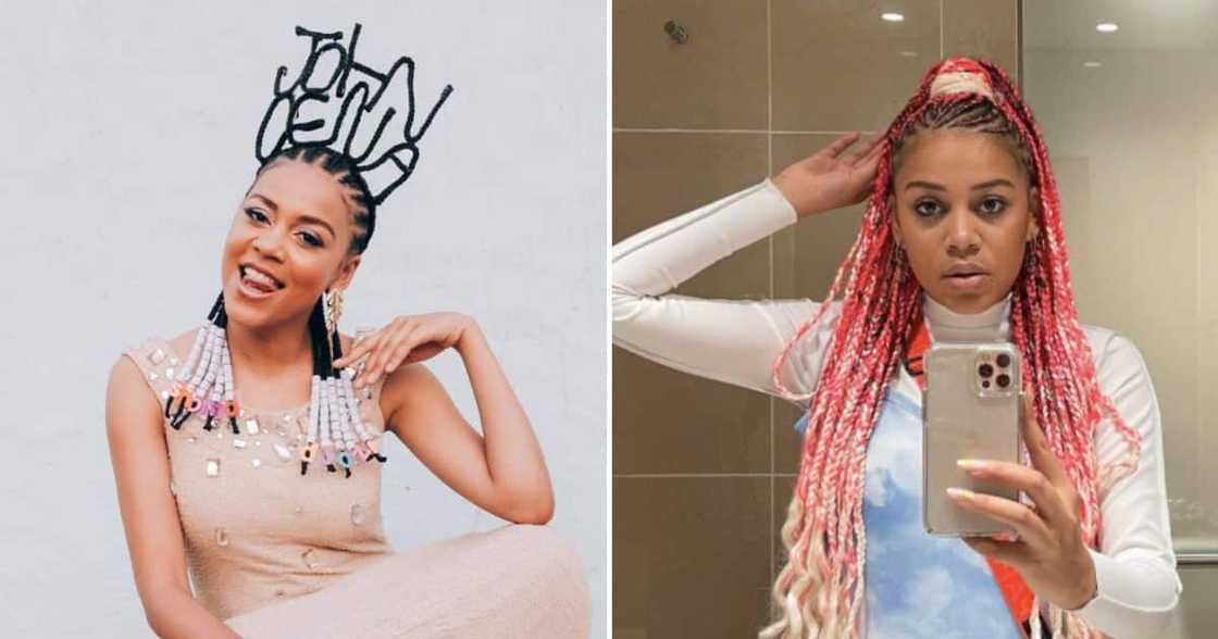 A list of Sho Madjozi's iconic hairstyles A list of Sho Madjozi's iconic hairstyles