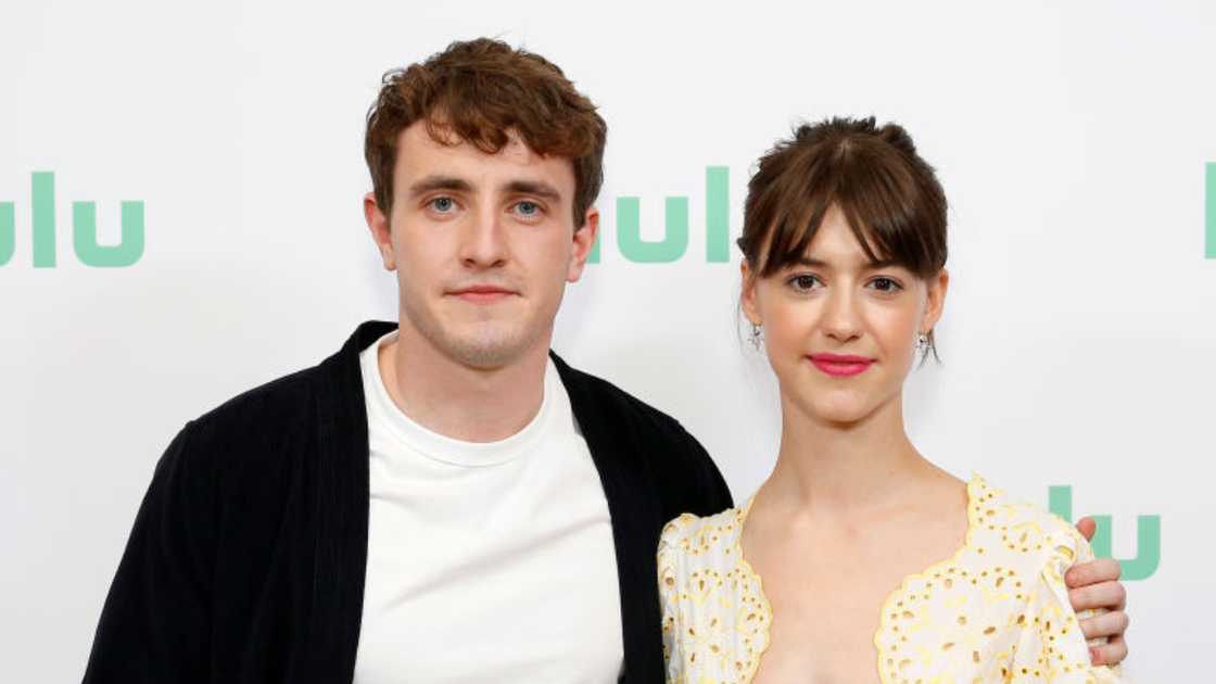 Paul Mescal and Daisy Edgar-Jones in Pasadena, California. Paul Mescal and Daisy Edgar-Jones in Pasadena, California.