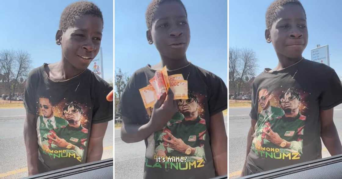 A young boy that BI Phakathi blessed A young boy that BI Phakathi blessed