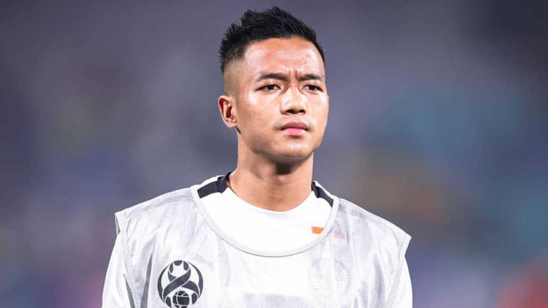 Lallianzuala Chhangte at DY Patil Stadium in Navi Mumbai, India. Lallianzuala Chhangte at DY Patil Stadium in Navi Mumbai, India.