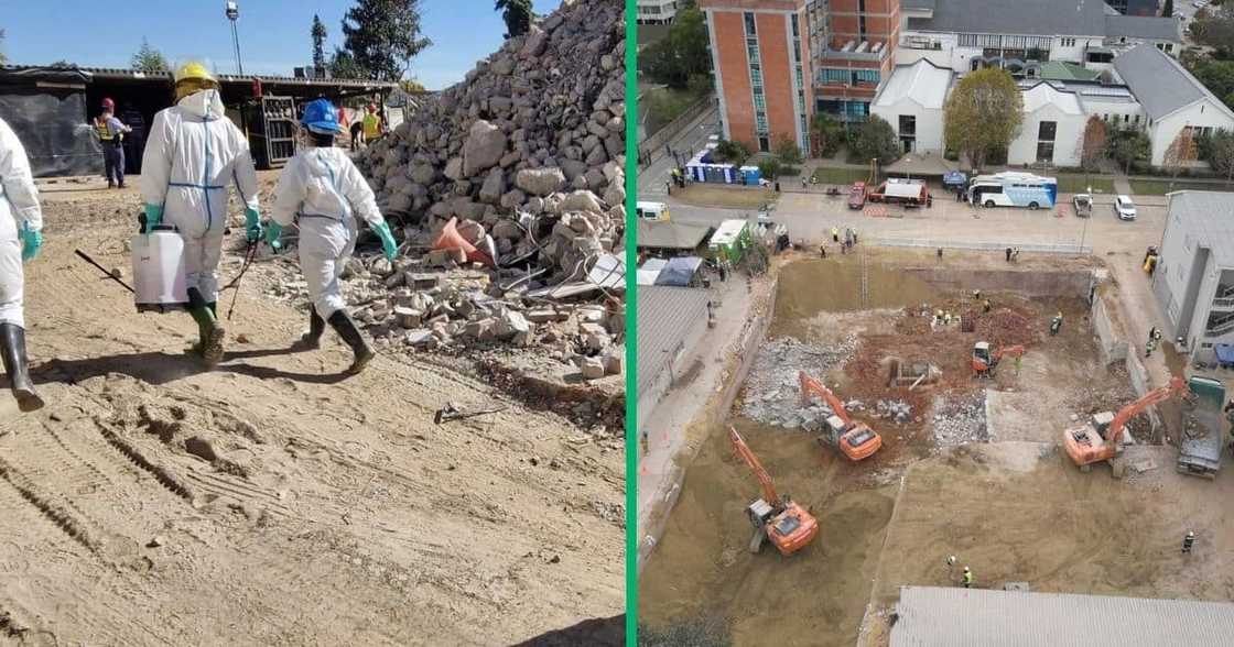 Rescue operations conclude at building collapse in George. Rescue operations conclude at building collapse in George.