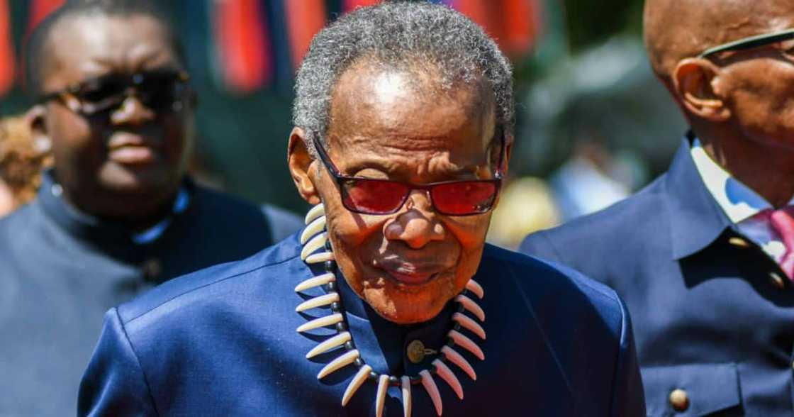 Prince Mangosuthu Buthelezi is showing signs of improvement after suffering complications related to minor surgery for back pain Prince Mangosuthu Buthelezi is showing signs of improvement after suffering complications related to minor surgery for back pain