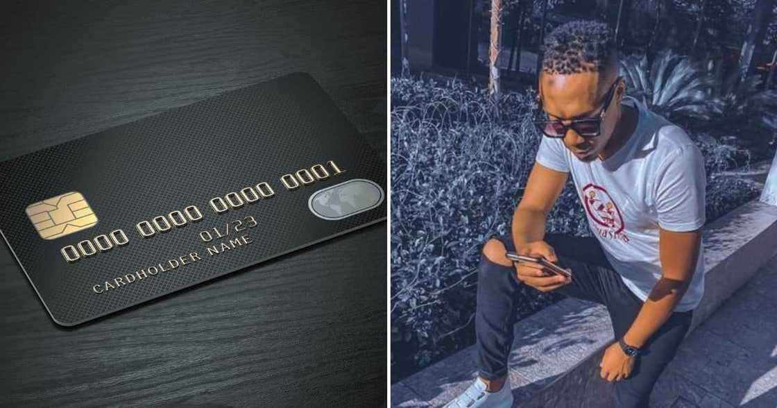 Gent, Bank Card, Black Permanent Marker, SA Gent, Bank Card, Black Permanent Marker, SA