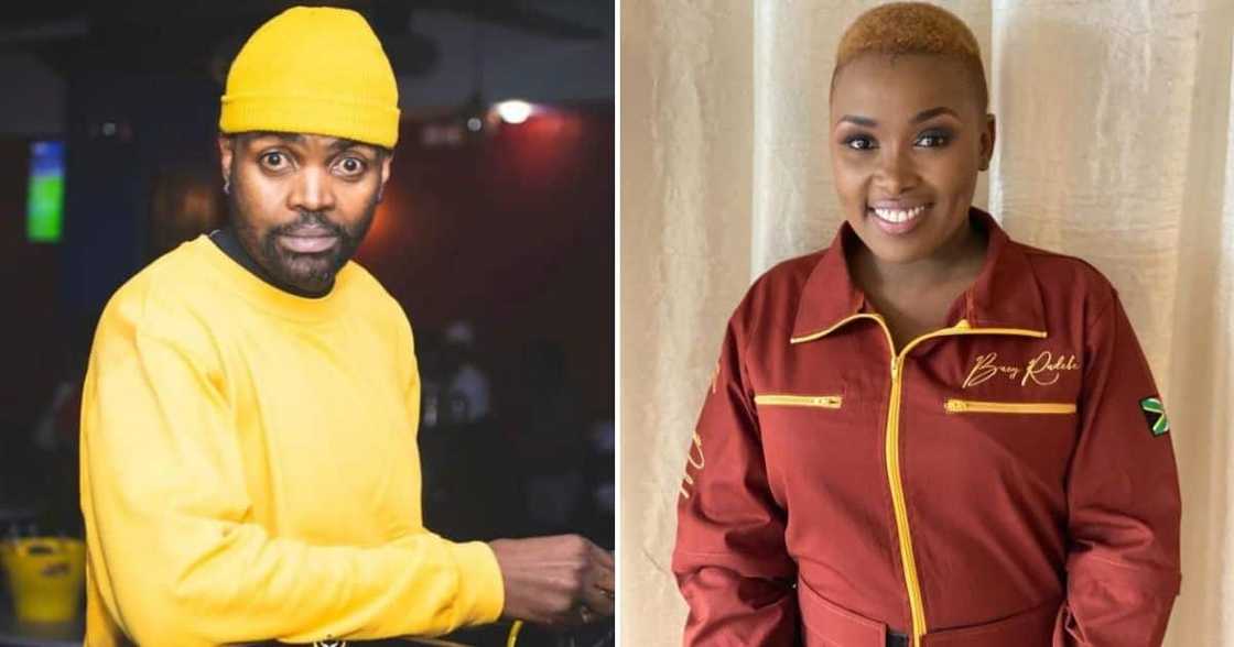 DJ Cleo and Bucy Radebe DJ Cleo and Bucy Radebe