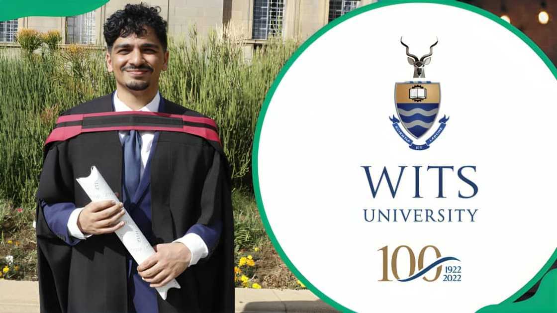 Wits University graduate and official logo Wits University graduate and official logo