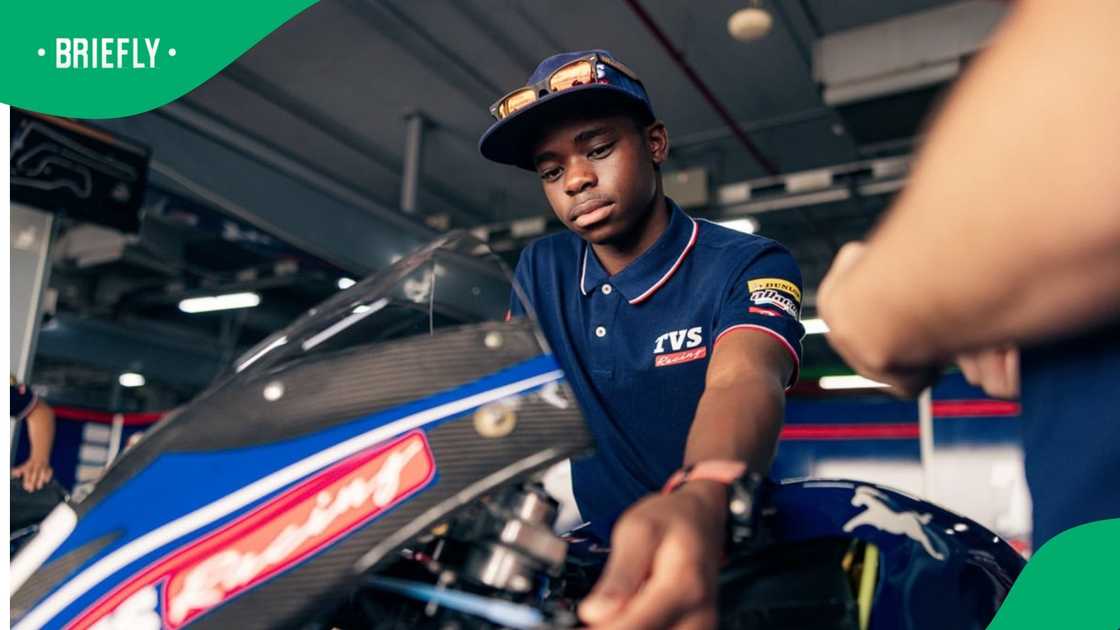 Oratilwe Phiri is chasing his MotoGP dream while balancing matric studies Oratilwe Phiri is chasing his MotoGP dream while balancing matric studies
