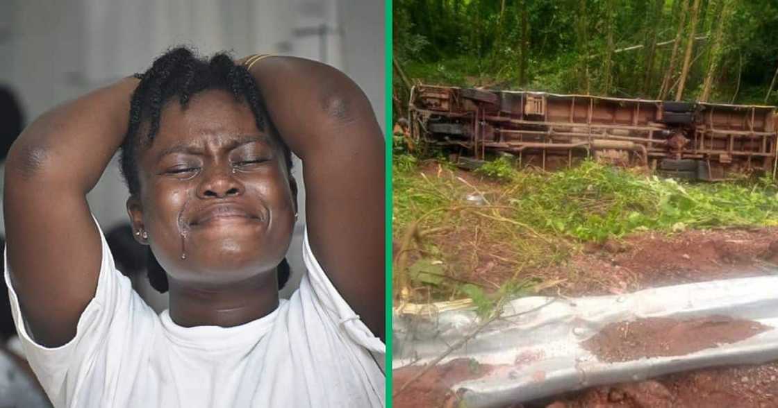 The bodies of ANC supporters who died in a bus accident will be identified The bodies of ANC supporters who died in a bus accident will be identified