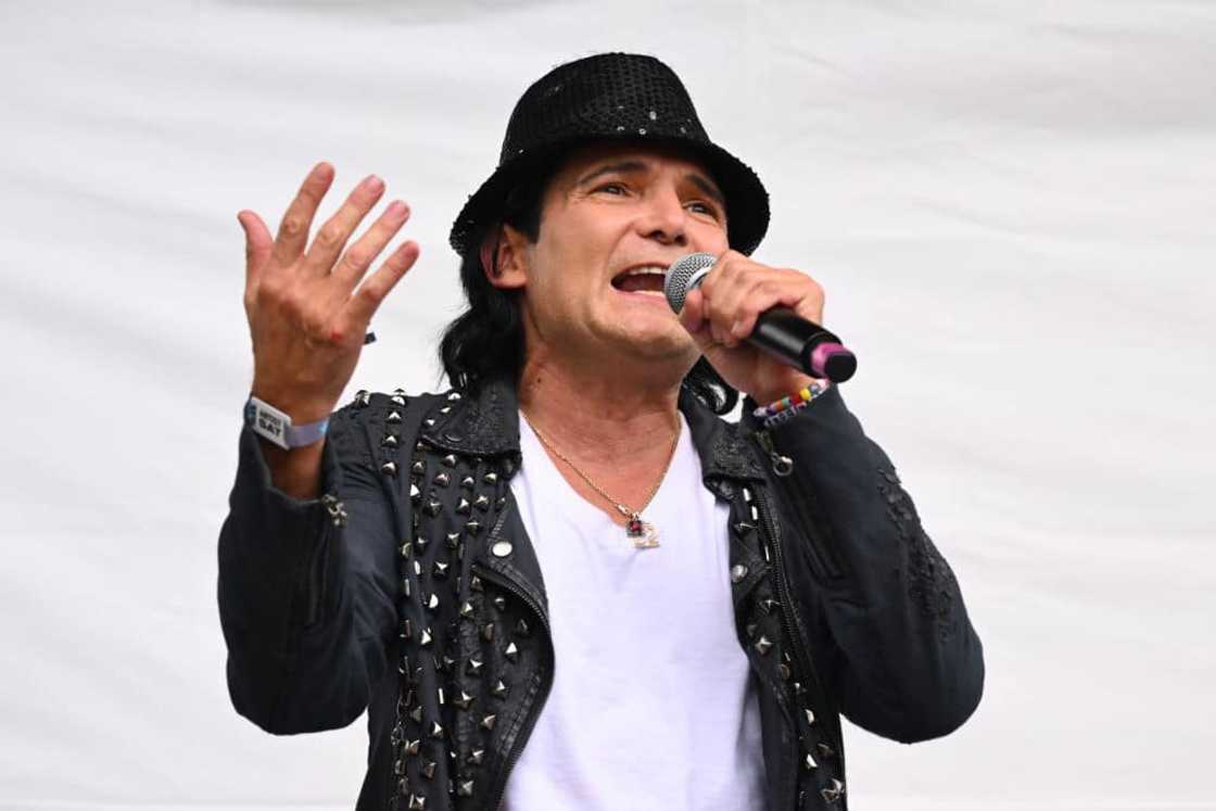 Corey Feldman during a Riot Fest Corey Feldman during a Riot Fest