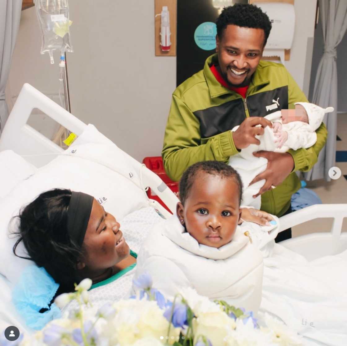 Musa and his wife welcomed their newborn.