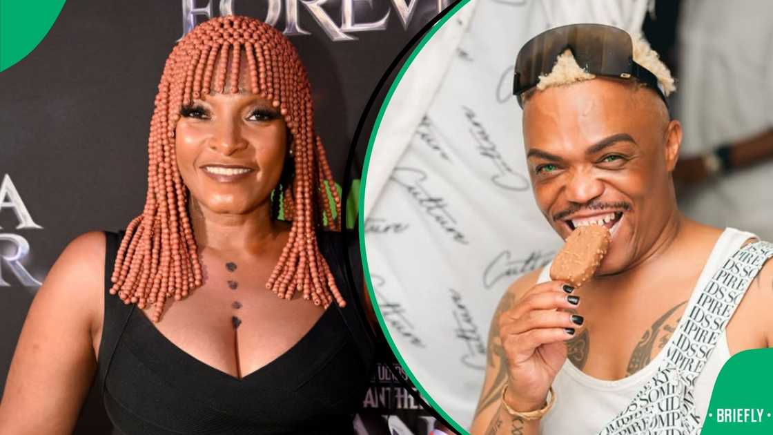 Palesa Madisakwane on being Somizi's baby mama. Palesa Madisakwane on being Somizi's baby mama.