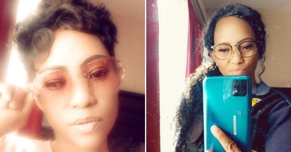 Twitter user @bassiemhl1 who is a SAPS officer Twitter user @bassiemhl1 who is a SAPS officer