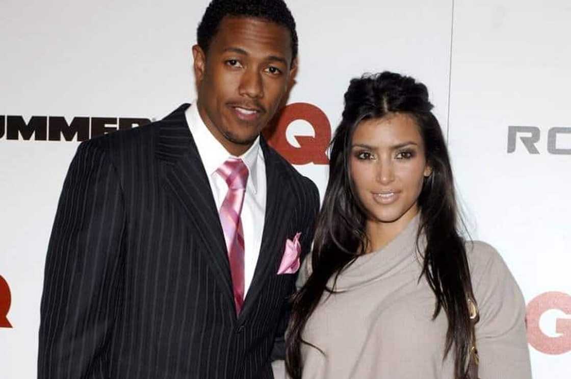 Kim Kardashian and Nick Cannon Kim Kardashian and Nick Cannon