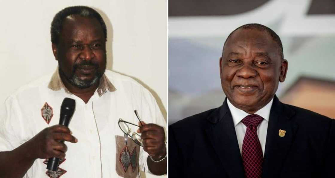 Tito Mboweni, Altered Photo, Cyril Ramaphosa, Mzansi Tito Mboweni, Altered Photo, Cyril Ramaphosa, Mzansi