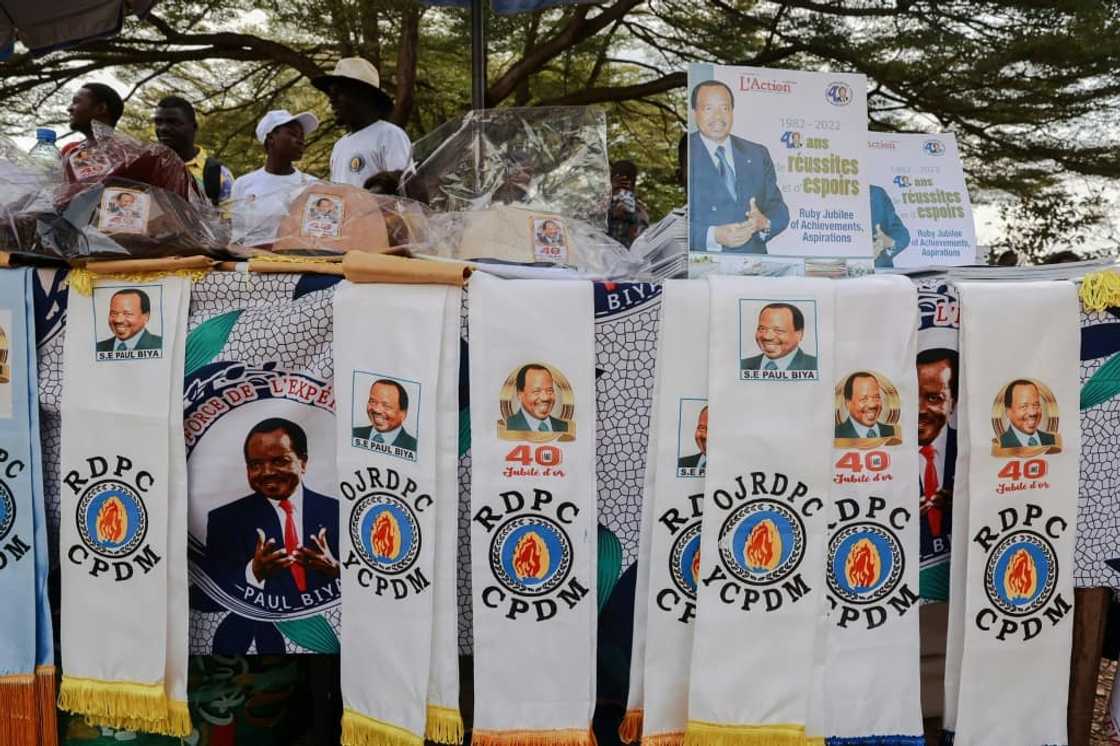 Biya did not attend the event in Yaounde dubbed a 'regional mega-rally' Biya did not attend the event in Yaounde dubbed a 'regional mega-rally'