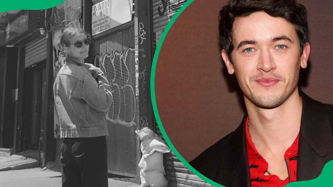 Blyth's rumoured girlfriend (L). Tom at The Hunger Games: The Ballad of Songbirds & Snakes New York screening in 2023 (R) Blyth's rumoured girlfriend (L). Tom at The Hunger Games: The Ballad of Songbirds & Snakes New York screening in 2023 (R)