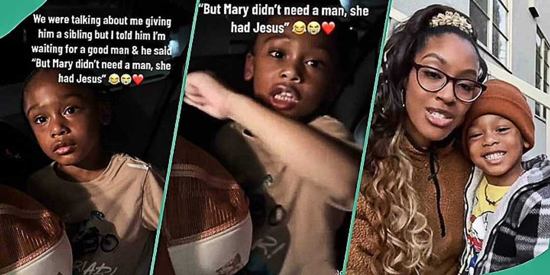 Little boy's smart conversation with his mother goes viral Little boy's smart conversation with his mother goes viral