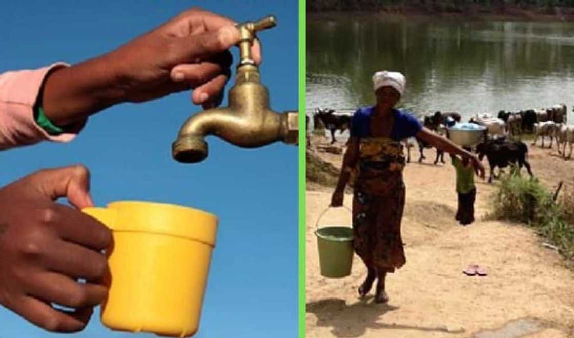 No access to clean drinking water No access to clean drinking water