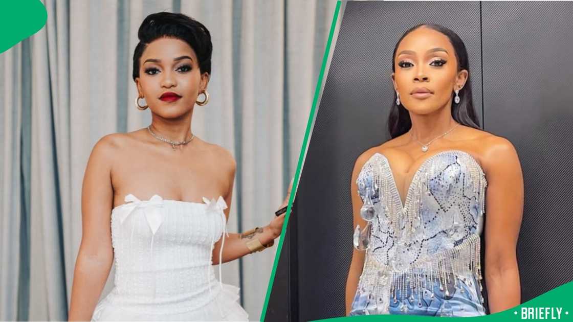 Zee Nxumalo was asked about the Thembi Seete issue Zee Nxumalo was asked about the Thembi Seete issue