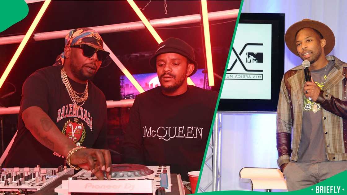 Sizwe Dhlomo stunned by DJ Maphorisa and Kabza De Small's real names Sizwe Dhlomo stunned by DJ Maphorisa and Kabza De Small's real names