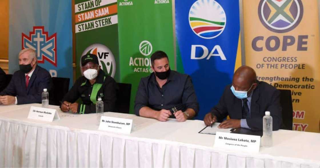 DA-led coalition DA-led coalition