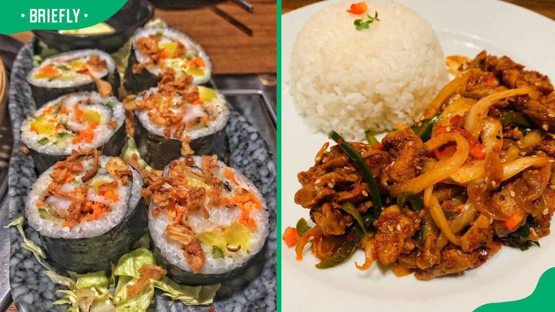 Gogi's Gimbap dish Gogi's Gimbap dish