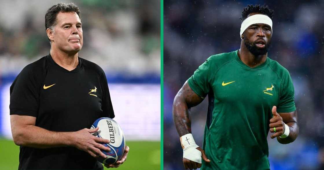 Coach Rassie Erasmus will name a new skipper after the Wales Test. Coach Rassie Erasmus will name a new skipper after the Wales Test.