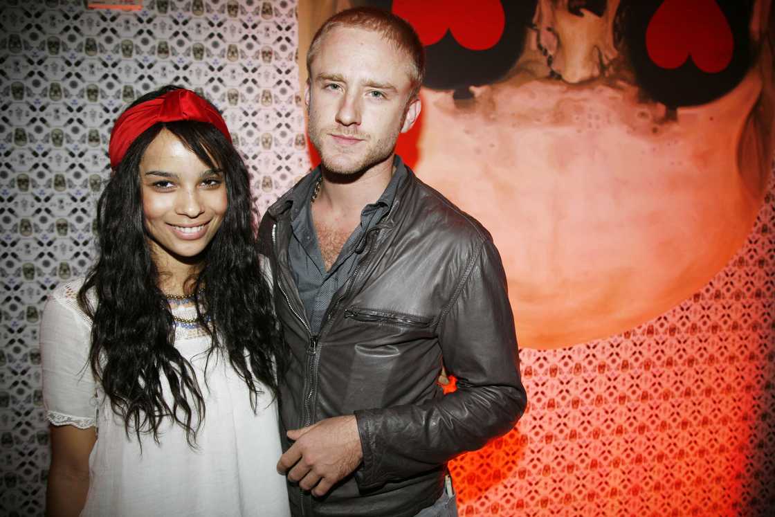 Zoë Kravitz and Ben Foster in New York City