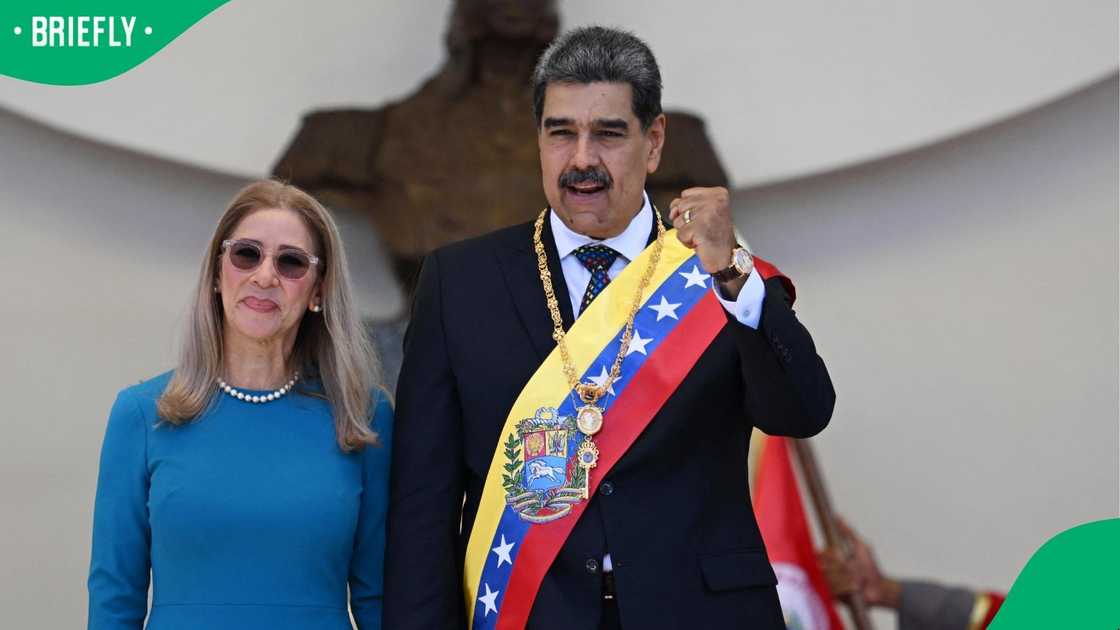 Venezuela President Nicolas Maduro and his wife Cilia Flores Venezuela President Nicolas Maduro and his wife Cilia Flores