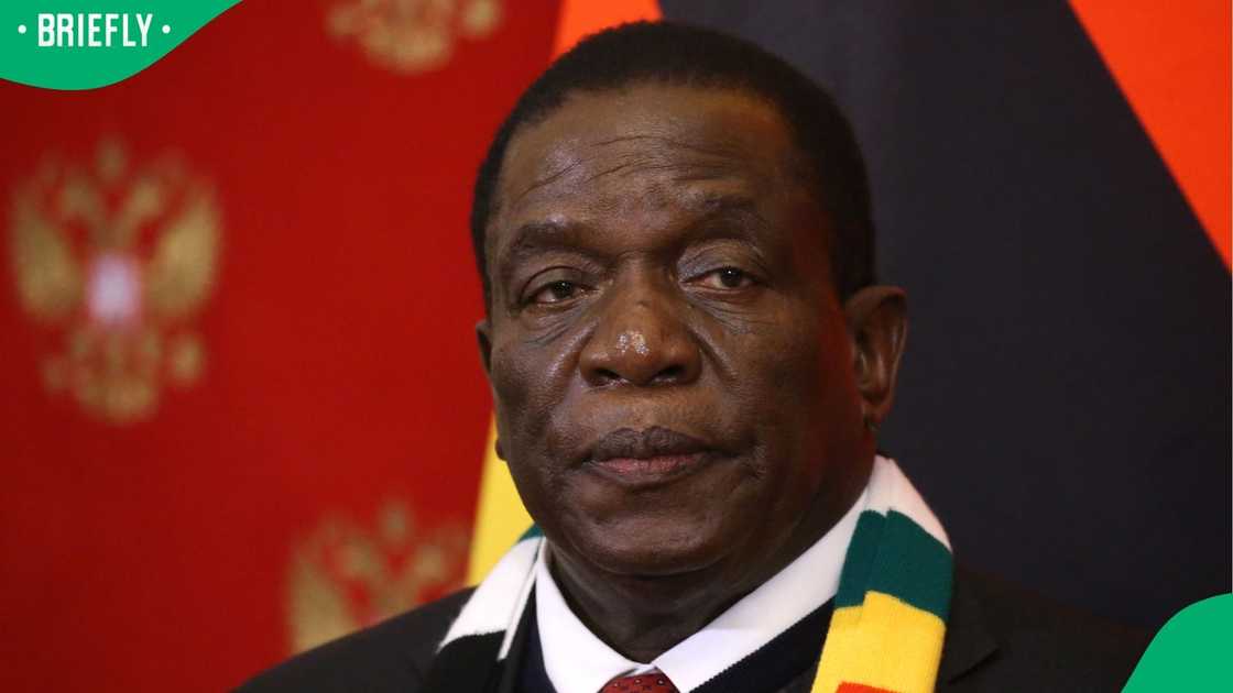 Zimbabwean President Emmerson Mnangagwa Zimbabwean President Emmerson Mnangagwa