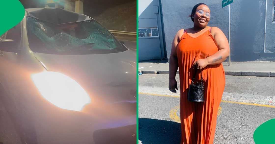 A group in Cape Town survived a harrowing accident on the N2. A group in Cape Town survived a harrowing accident on the N2.