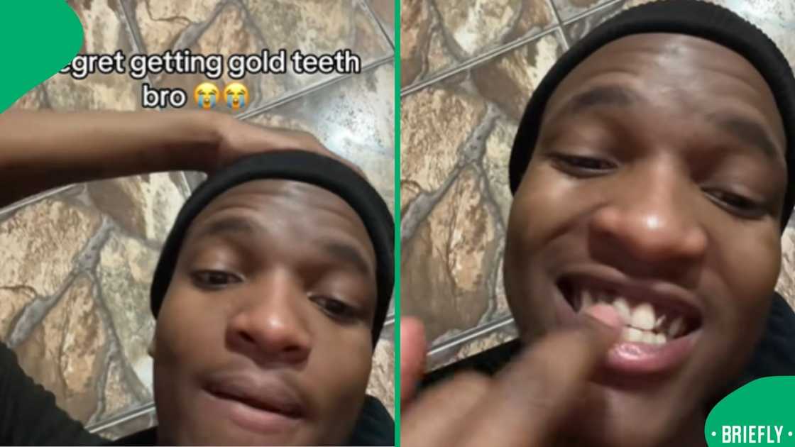 A screenshot of his viral TikTok moment where he shared his regret about following the old trend A screenshot of his viral TikTok moment where he shared his regret about following the old trend