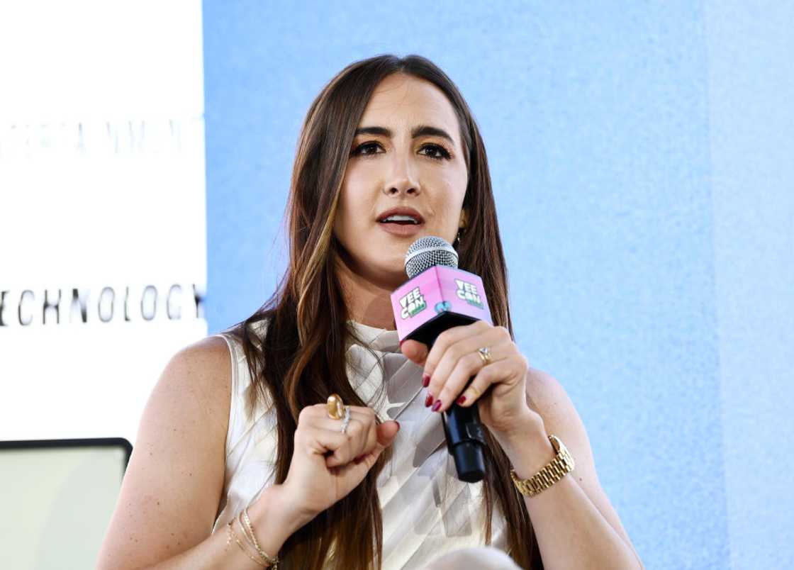 Codie Sanchez in Los Angeles, California. Codie Sanchez in Los Angeles, California.