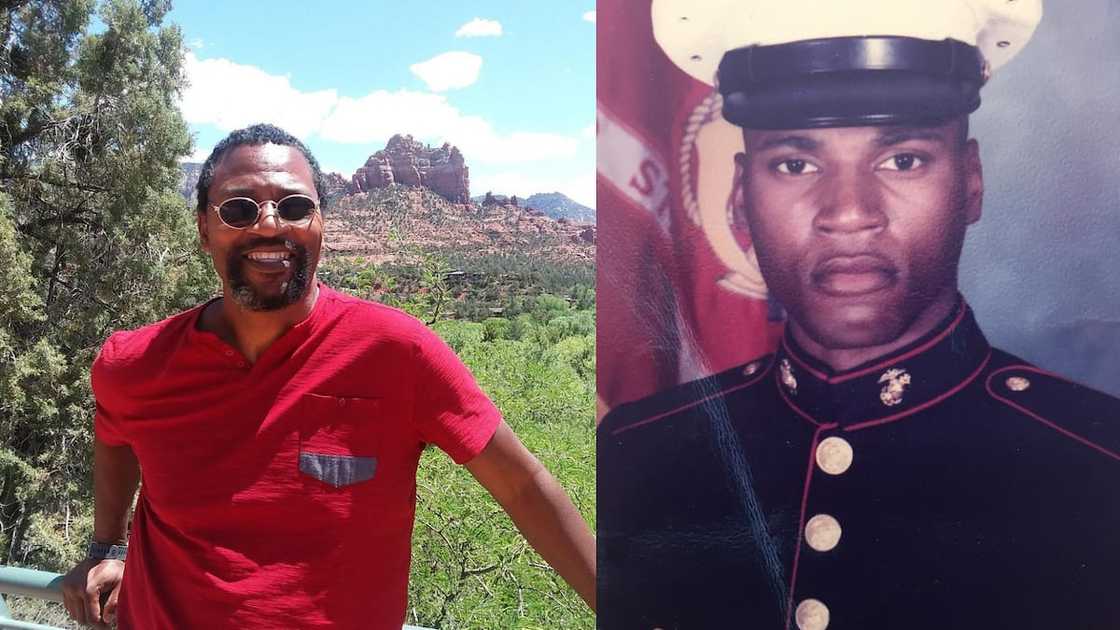 Former US Marine Arnold Byrd Former US Marine Arnold Byrd